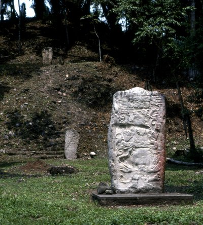 Seibal, Stela 13, Ultimate Classic Period by Mayan